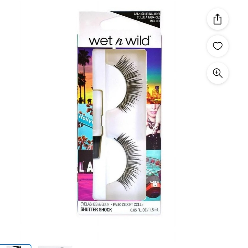 5 for $15 ✨ Wet n Wild lashes with lash glue